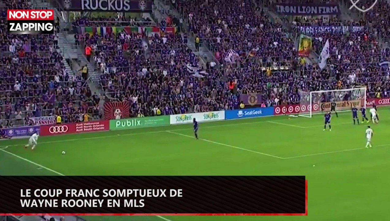 Wayne Rooney inscrit un coup franc incroyable en MLS (vidéo)