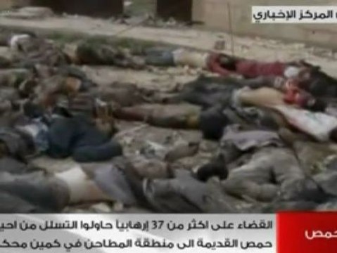 Decenas de rebeldes sirios muertos en la batalla de Homs