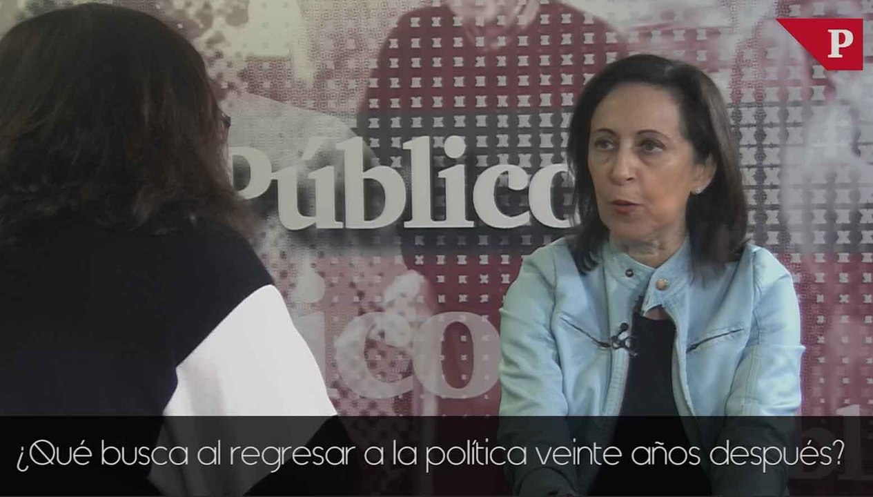 ENTREVISTA CON MARGARITA ROBLES ¿Qué busca al regresar a la política veinte años después?