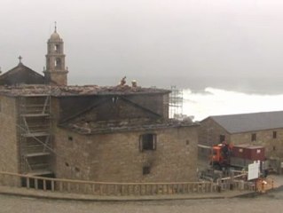 Comienzan los trabajos de restauración del santuario de Muxía