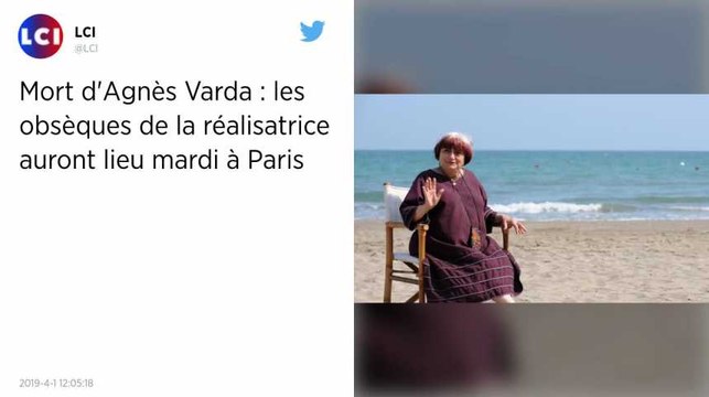 Les obsèques d’Agnès Varda auront lieu mardi au cimetière du Montparnasse
