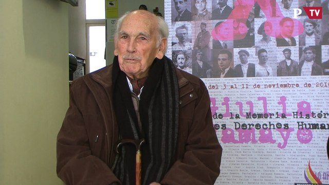 Vicente Almudéver explica se defendían los españoles en los campos de concentración franceses