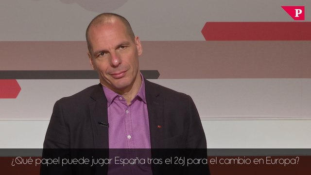 Varoufakis: ¿Qué papel puede jugar España tras el 26J para el cambio en Europa?