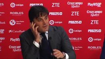 El Sevilla presenta a su nuevo entrenador, Vicenzo Montella