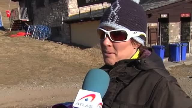 Estaciones de esquí vacías por falta de nieve y altas temperaturas