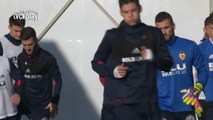 El Valencia prepara la eliminatoria de la Copa del Rey