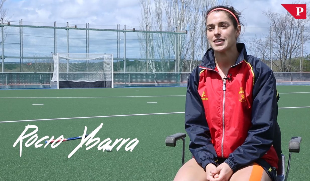 Lecciones de Rocío Ybarra sobre hockey