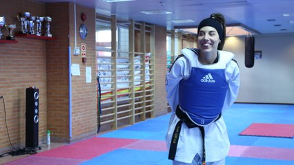 Eva Calvo: "Empecé en el taekwondo junto a mi hermana hace 10 años a través del atletismo"