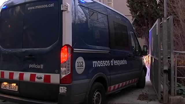 Los dos concejales de la CUP detenidos ayer llegan a los juzgados para prestar declaración