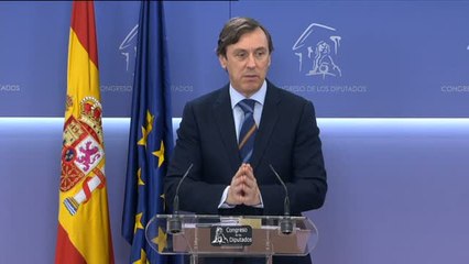 Rafael Hernando: "No es bueno que alguien que ha ganado las elecciones pueda dar la sensación de que tira la toalla"