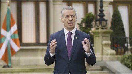 Urkullu apuesta por el diálogo frente al conflicto en su mensaje de fin de año