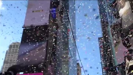 Nueva York se prepara para la Fiesta de Nochevieja en Times Square