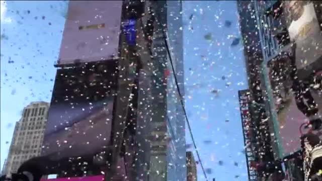 Nueva York se prepara para la Fiesta de Nochevieja en Times Square