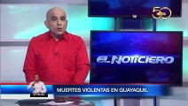 Dos sujetos con antecedentes penales fueron asesinados en el sur de Guayaquil