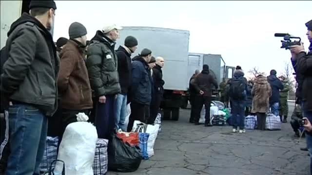 Comienza el intercambio de prisioneros en Ucrania