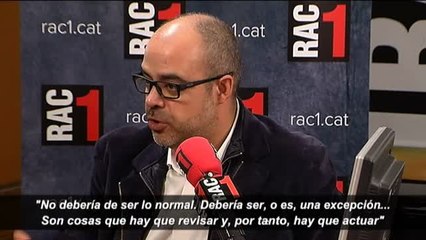 La Generalitat investigará el incidente en el que un mosso llamó idiota a otro funcionario durante una protesta