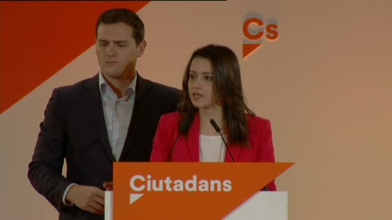 Arrimadas lamenta la "injusta" ley electoral que "sobre-representa" a los independentistas