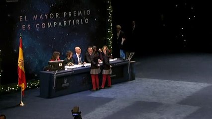El número 51244, segundo premio del sorteo de Navidad