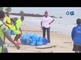 RTG/Compétition de nettoyage de la plage organisée par le réseau Gabonais pour l’environnement et le développement durable