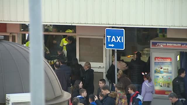 Dos heridos graves en un accidente ferroviario en Alcalá de Henares