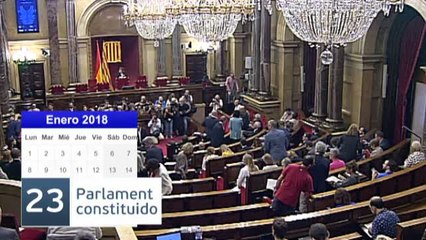 El nuevo Parlament debe estar constituido, como máximo, en un plazo de 20 días hábiles