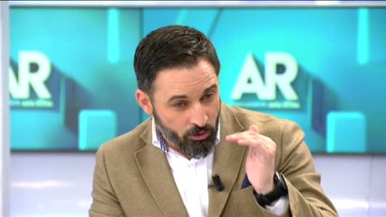 Santiago Abascal se define como "antipodemita y anticomunista"