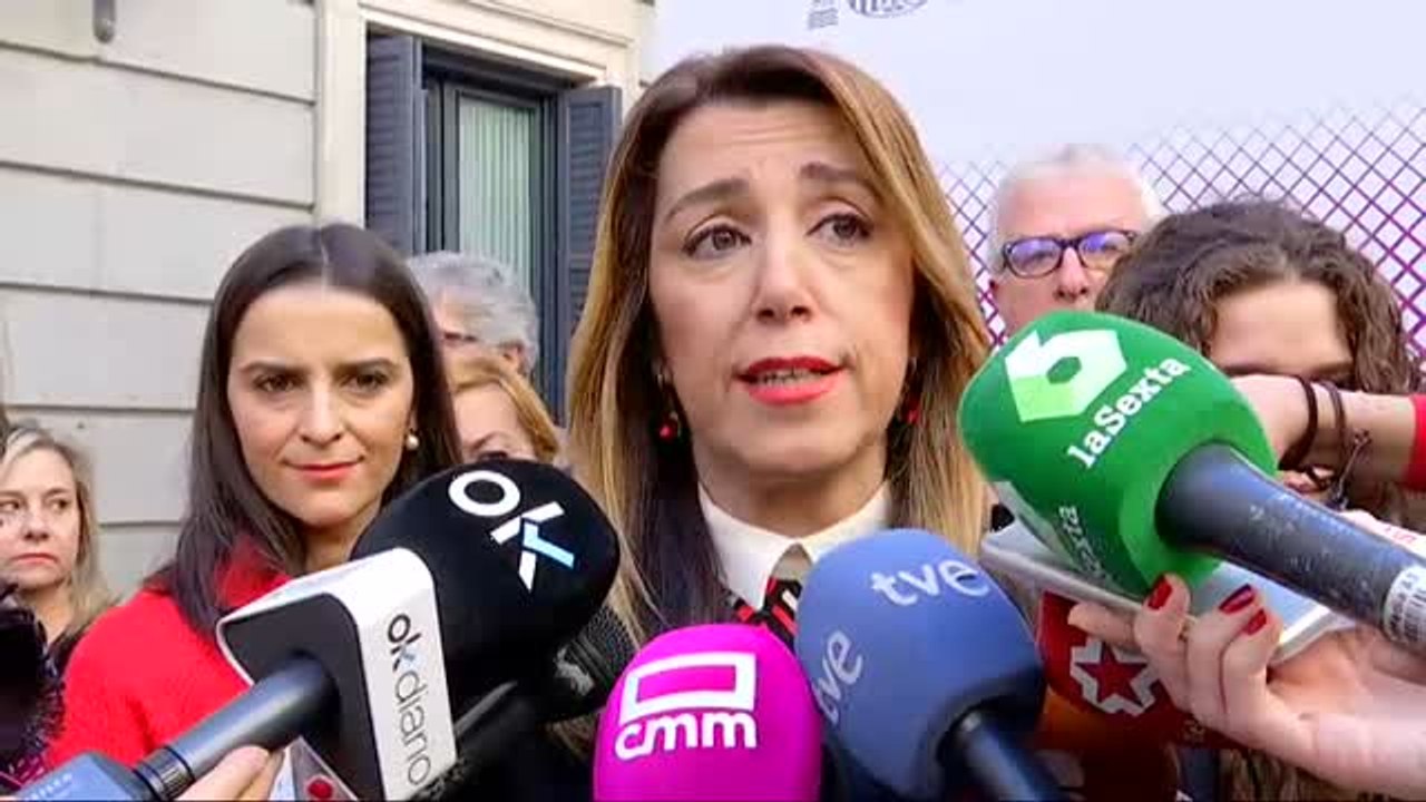 Susana Díaz: "Los partidos que se llaman constitucionalistas tendrán que decir si están dispuestos a blanquear a Vox"
