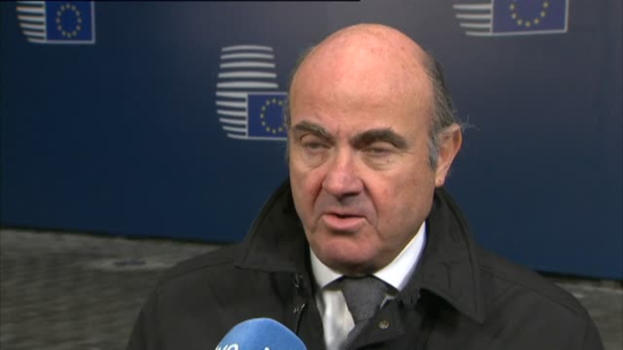 De Guindos: "Puigdemont está poniendo de manifiesto cual es su planteamiento y las contradiccines del mismo"