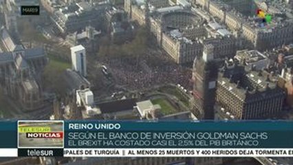 Incertidumbre por el Brexit ha costado casi el 2.5% del PIB británico