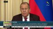 Canciller de Rusia critica injerencismo de EEUU hacia otros países