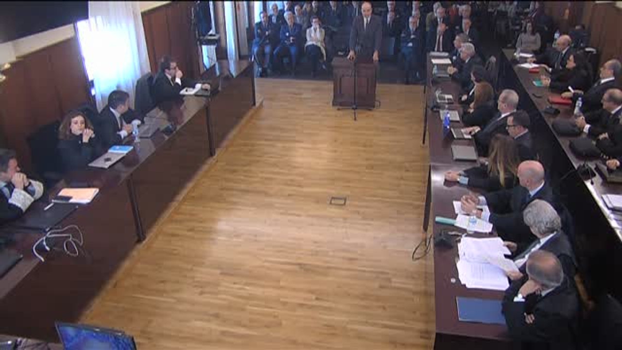 Visto para sentencia el juicio de los ERE tras ejercer los acusados su derecho a la última palabra