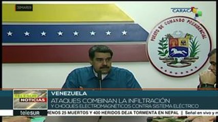 Nicolás Maduro: Investigamos si hubo infiltrados en sabotaje eléctrico