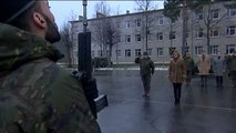 Cospedal visita a las tropas en Letonia