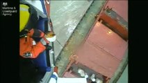 El complicado rescate de un buque de carga ruso encallado en las costas de Inglaterra