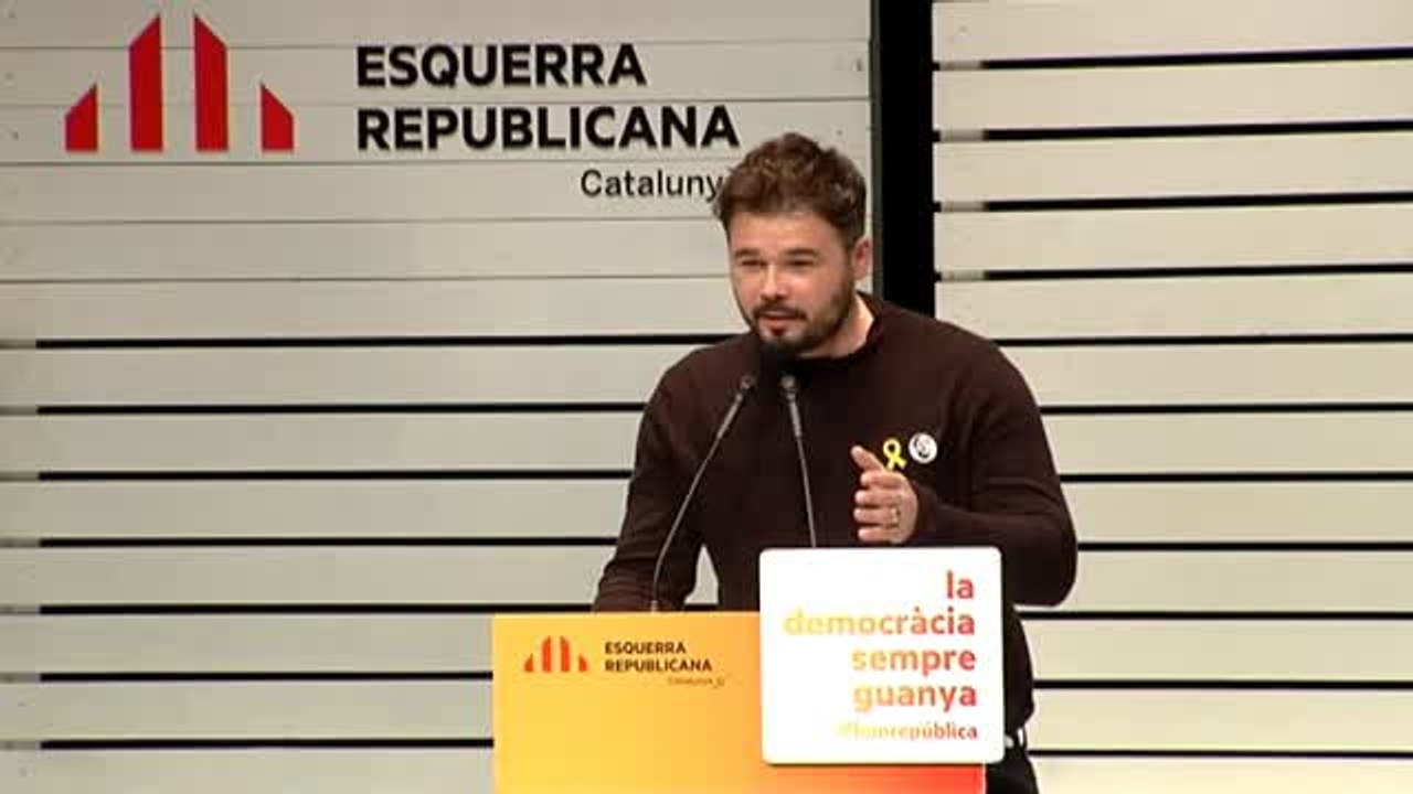 Rufián a Iceta: "A todo el mundo le gustan los ositos, lo que no le gusta a todo el mundo son las serpientes"