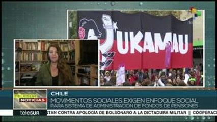 Exigen chilenos que se reforme el sistema de pensiones