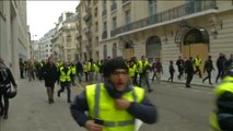 Más de cien detenidos en París en una nueva jornada de protesta de los 'chalecos amarillos'