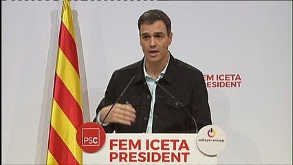 Pedro Sánchez: "España no es el problema de Cataluña, el problema es sus pésimos dirigentes"