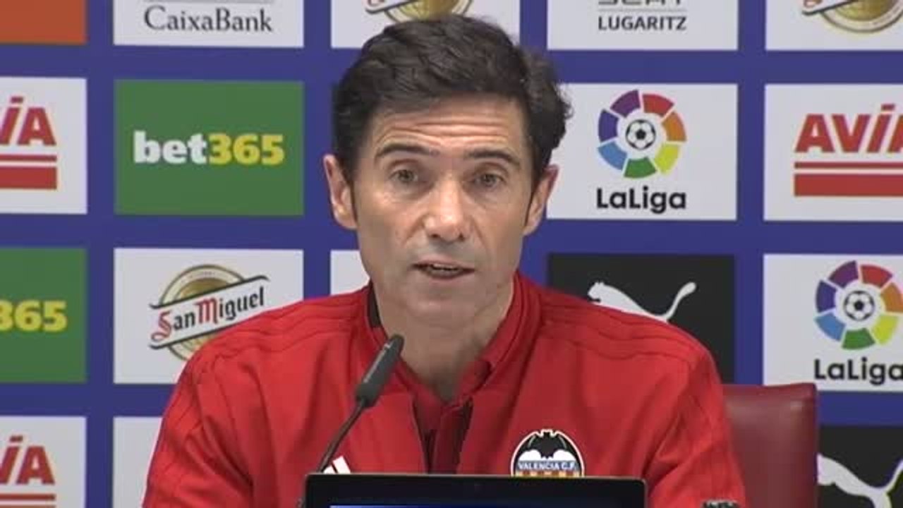 Marcelino: "Es injusto que mirado el cómputo global no hayamos ganado este partido"