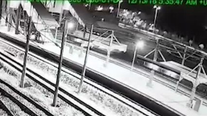 El trágico accidente de tren en Turquía captado por las cámaras de seguridad