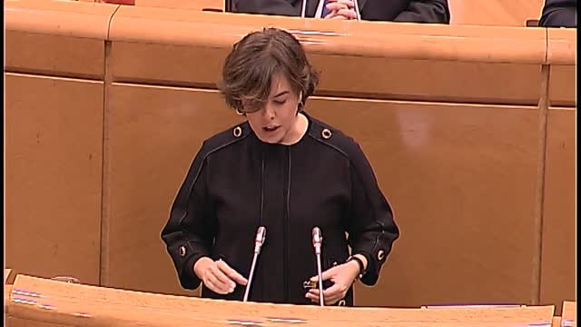 Sáenz de Santamaría: El procés es el peor episodio de deslealtad en la historia de nuestra democracia