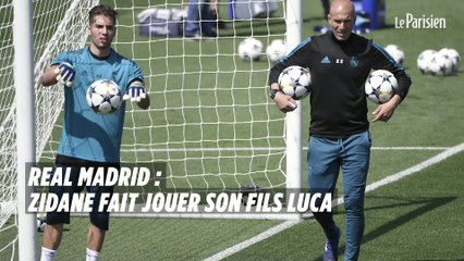 Real Madrid : Zidane fait jouer son fils Luca