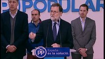 Rajoy ve en el PP  