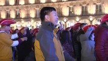 20 mil jóvenes celebran la Nochevieja en Salamanca