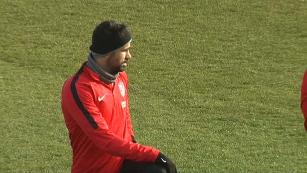 El Atlético continúa preparando el encuentro ante el Alavés
