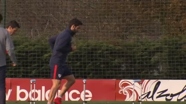 El Athletic de Bilbao se entrena en Lezama sin Kepa