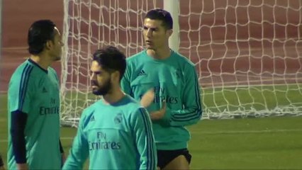 El Real Madrid se prepara para la final del Mundialito