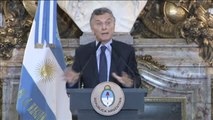 Macri, sobre la final de la Copa Libertadores: 