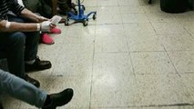 Las urgencias del hospital La Paz, colapsadas