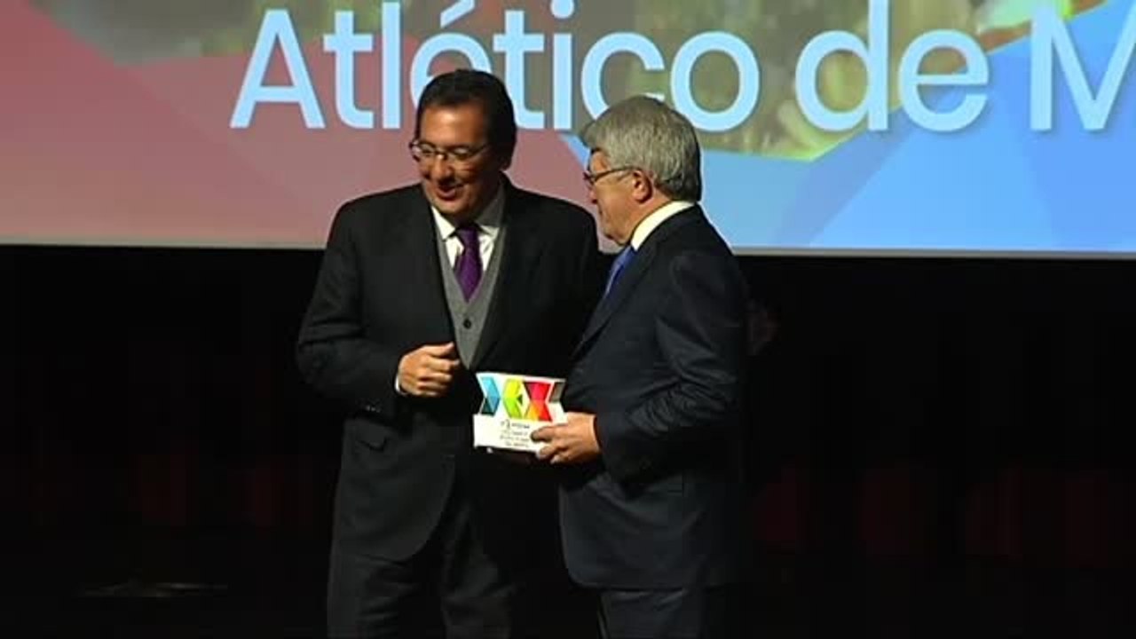 Enrique Cerezo acude a la entrega de los Premios DEX